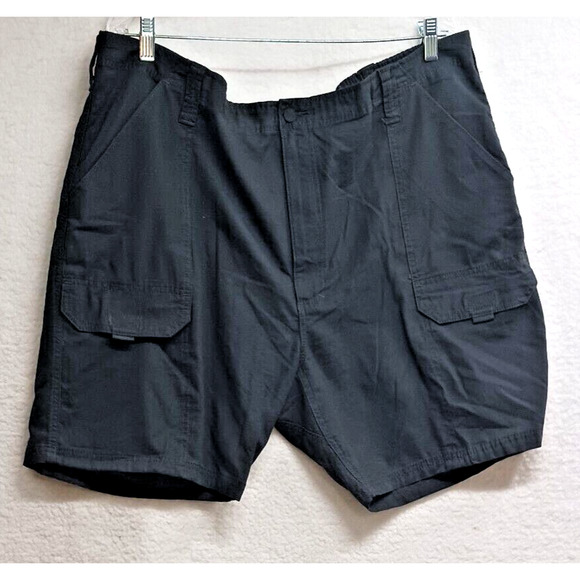 Men's‎ Shorts Cargo Pockets, Regular Fit 42X 7" Inseam Cotton Blend - Picture 1 of 11